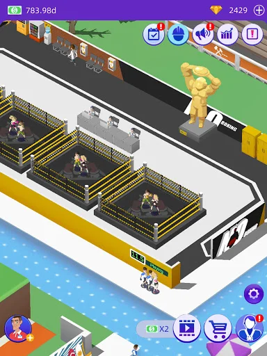 Idle GYM Sports ڈاؤن لوڈ کریں – بہترین فٹنس مینجمنٹ گیم - Screenshot 20