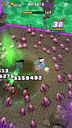 Tiny Fantasy: Epic Action RPG ڈاؤن لوڈ کریں – بہترین ہیک اینڈ سلیش گیم - Screenshot 10