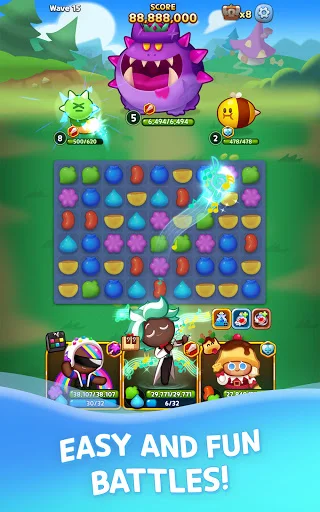Cookie Run: Puzzle World ڈاؤن لوڈ کریں – بہترین پزل گیم - Screenshot 10