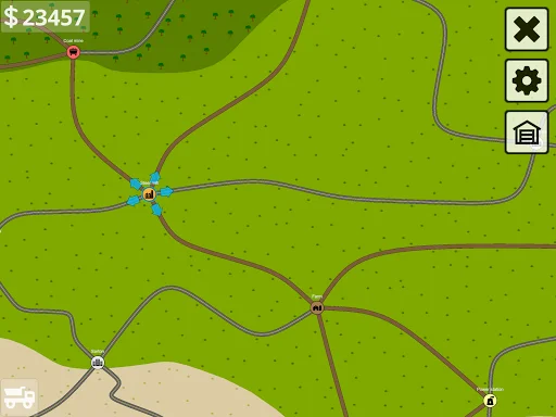Mini Trucker ڈاؤن لوڈ کریں – بہترین 2D آف روڈ ٹرک سمیلیٹر گیم - Screenshot 10