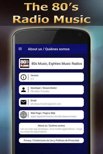 80s Music Radios ڈاؤن لوڈ کریں – 80 کی دہائی کی بہترین موسیقی مفت - Screenshot 8