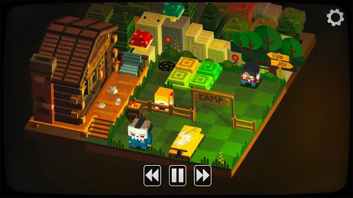 Slayaway Camp ڈاؤن لوڈ کریں – 1980 کی دہائی کا بہترین ہارر پزل گیم - Screenshot 9