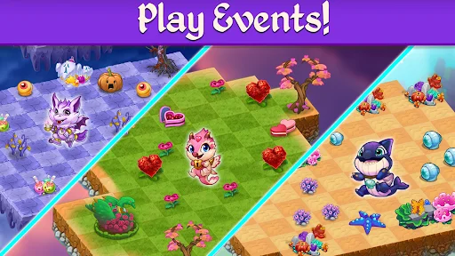 Merge Dragons ڈاؤن لوڈ کریں – دلچسپ ڈریگن پزل گیم - Screenshot 5