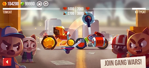 CATS: Crash Arena Turbo Stars ڈاؤن لوڈ کریں – بہترین جنگی گاڑیاں بنائیں - Screenshot 4