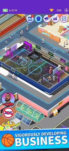 Idle GYM Sports ڈاؤن لوڈ کریں – بہترین فٹنس مینجمنٹ گیم - Screenshot 3