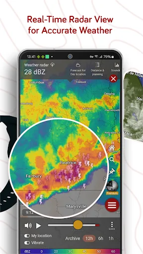 Windy.com – Weather Forecast ڈاؤن لوڈ کریں – درست موسم کی پیش گوئی - Screenshot 2