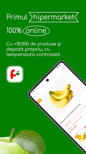 Freshful by eMAG ڈاؤن لوڈ کریں – تازہ گروسری کی تیز ترسیل - Screenshot 1