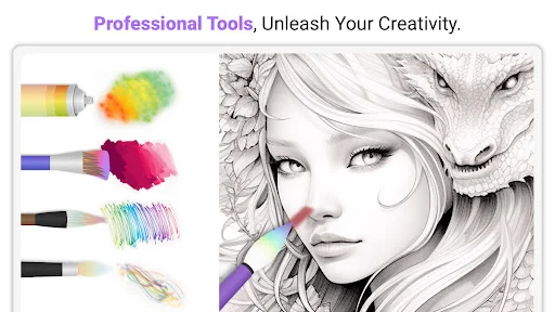 InColor ڈاؤن لوڈ کریں – AI کلرنگ اور ڈرائنگ ایپ مفت - Screenshot 20