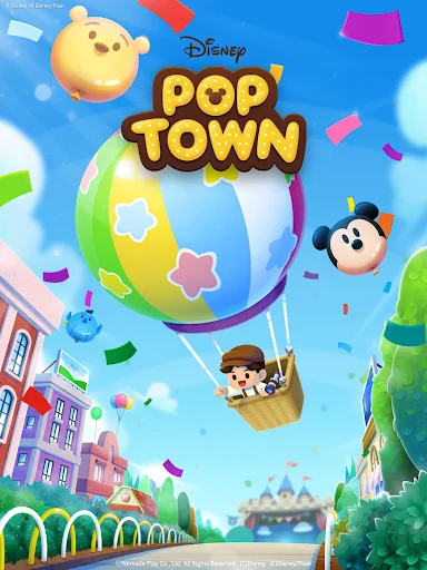 Disney Pop Town ڈاؤن لوڈ کریں – دلچسپ میچ 3 پزل گیم - Screenshot 13
