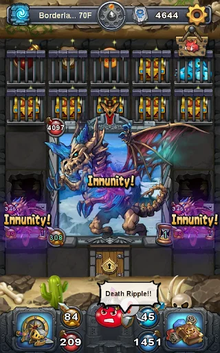 Gumballs & Dungeons ڈاؤن لوڈ کریں – بہترین Roguelike RPG - Screenshot 6