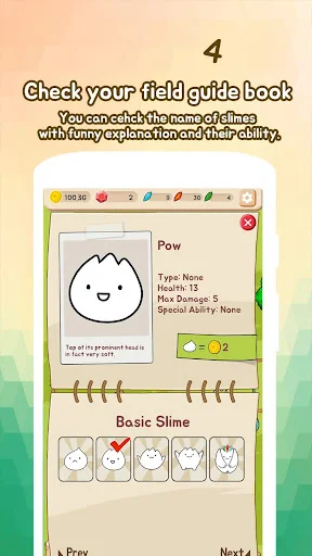 Slime Evolution ڈاؤن لوڈ کریں – پیارے سلائمز کی دیکھ بھال کریں - Screenshot 4