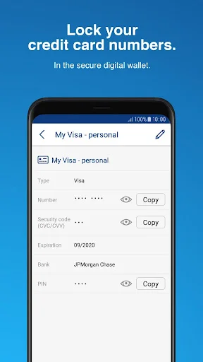 Sticky Password Manager ڈاؤن لوڈ کریں – محفوظ پاس ورڈ کا انتظام - Screenshot 7